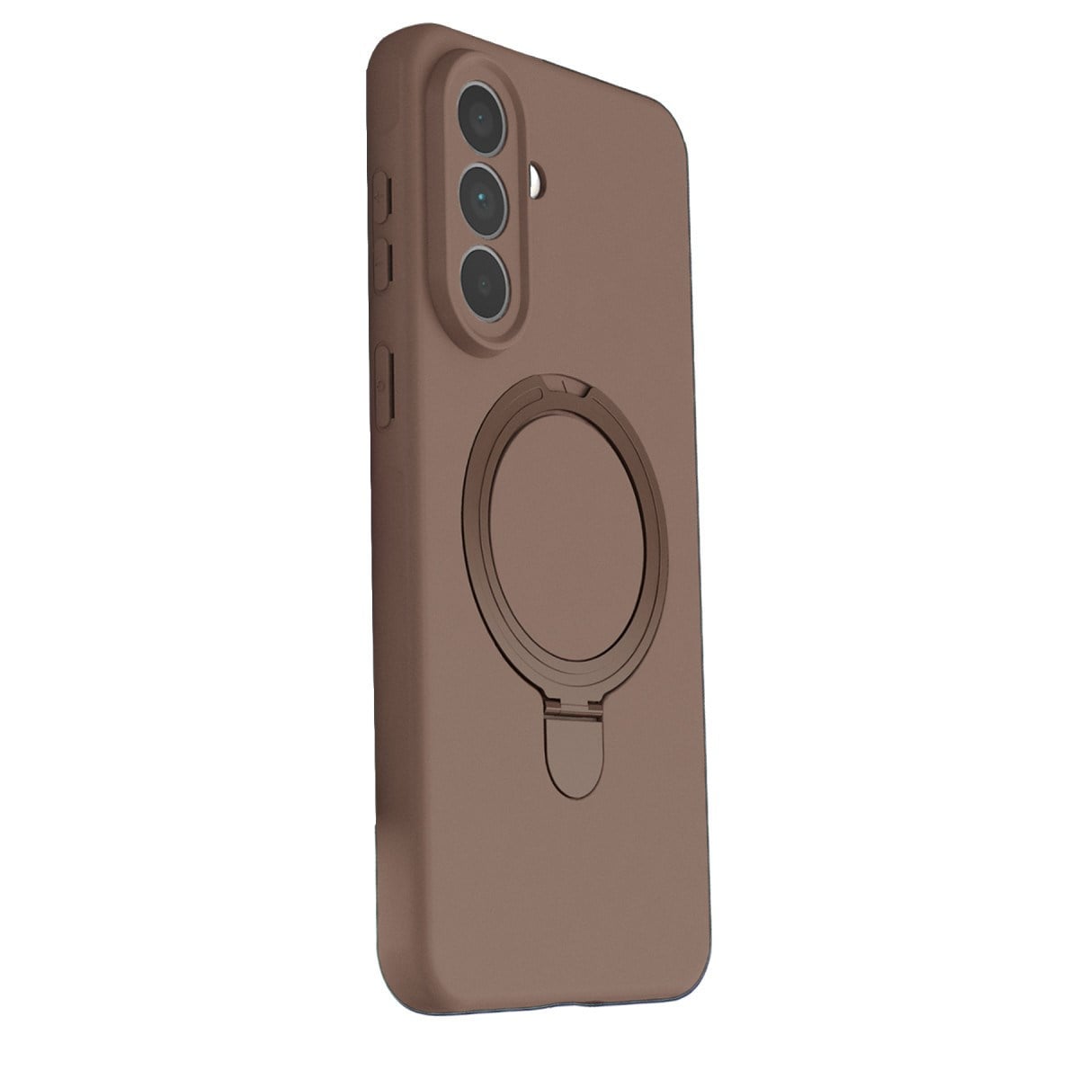 Galaxy A57 5G Regal Magsafe Standlı Kapak - Çöl Titanyum