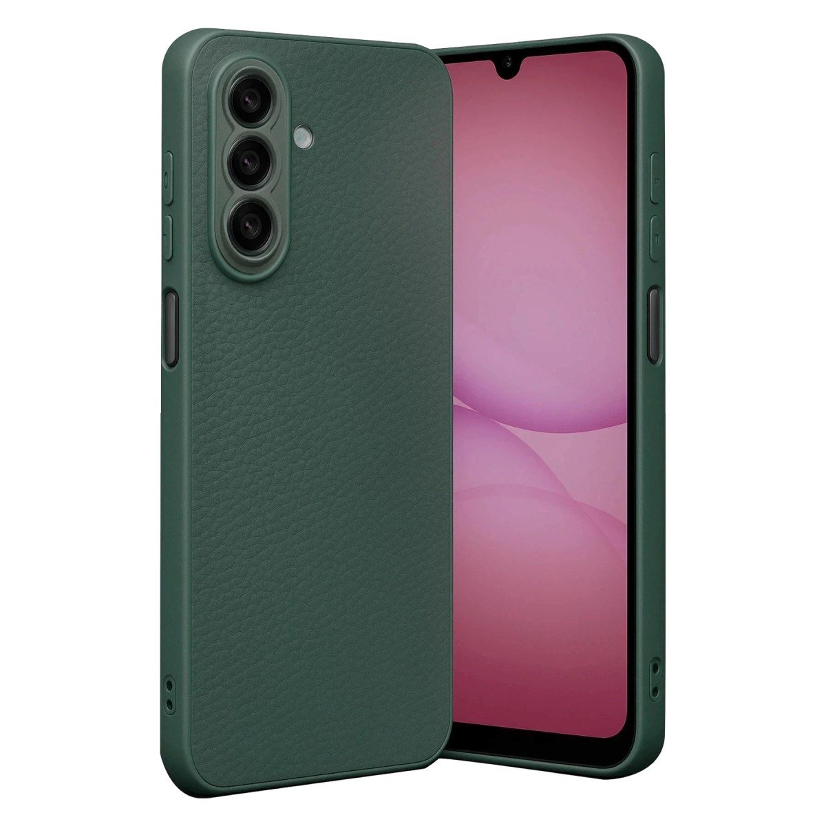 Galaxy A57 5G Thermax Silikon Kılıf - Koyu Yeşil