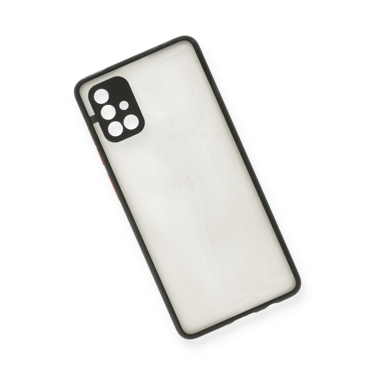 Galaxy A71 Kılıf Montreal Silikon Kapak - Siyah