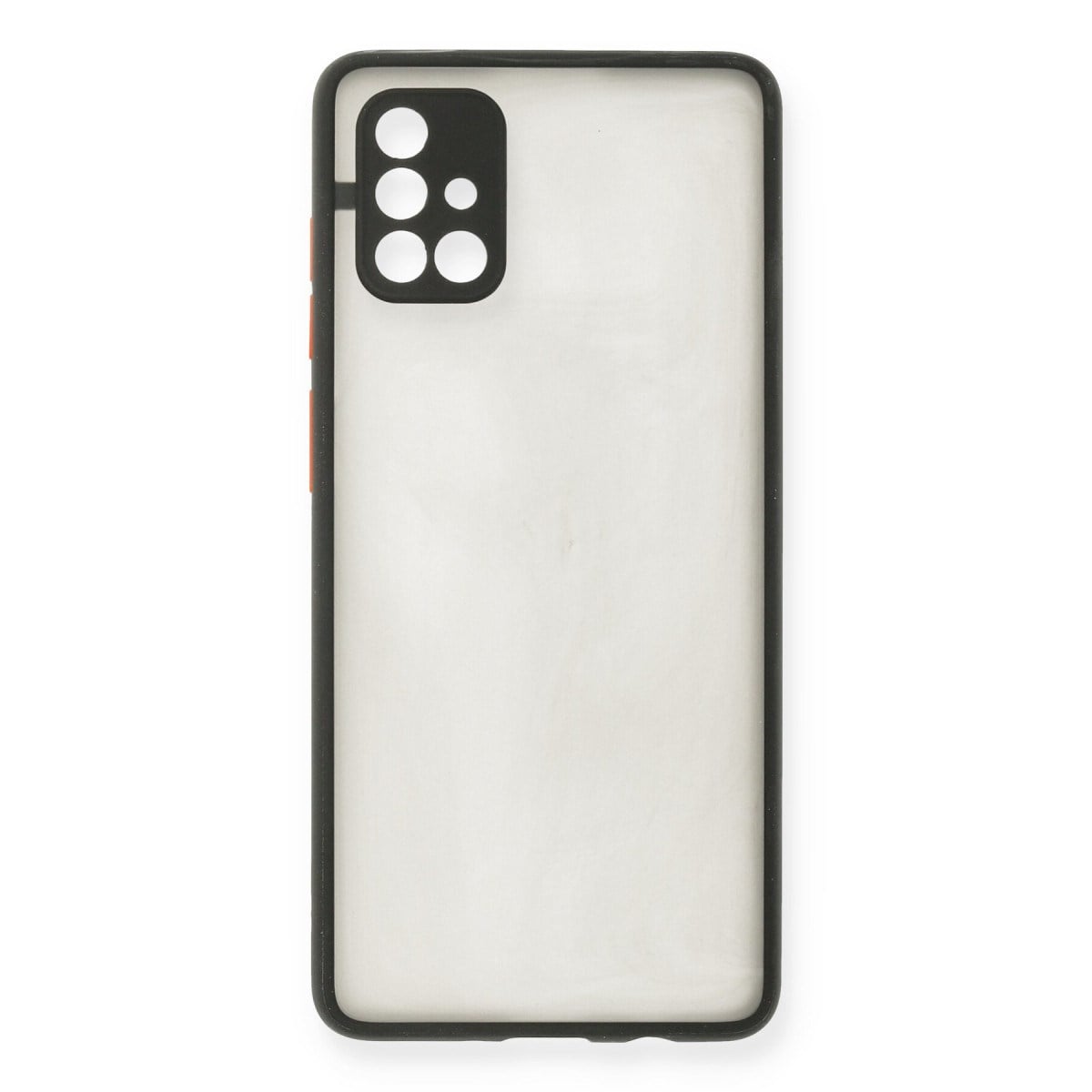 Galaxy A71 Kılıf Montreal Silikon Kapak - Siyah