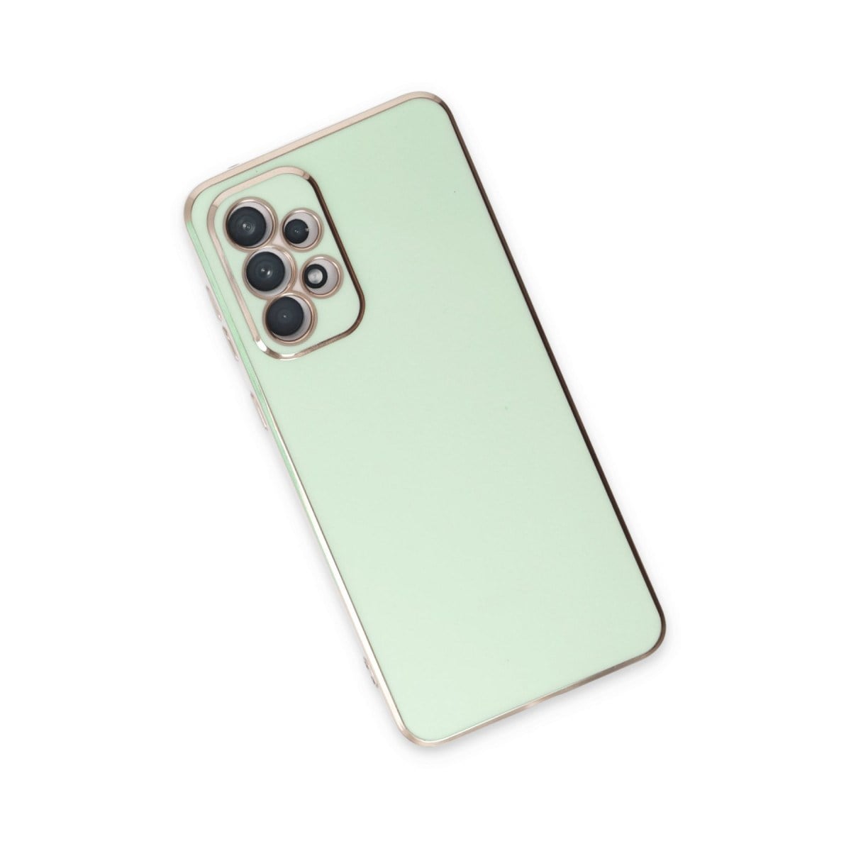 Galaxy A73 5G Kılıf Volet Silikon - Açık Yeşil