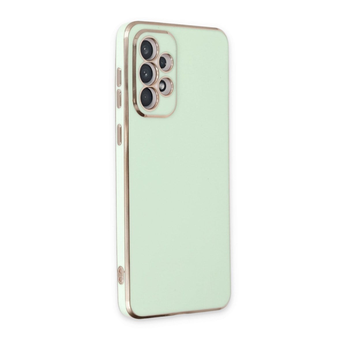 Galaxy A73 5G Kılıf Volet Silikon - Açık Yeşil