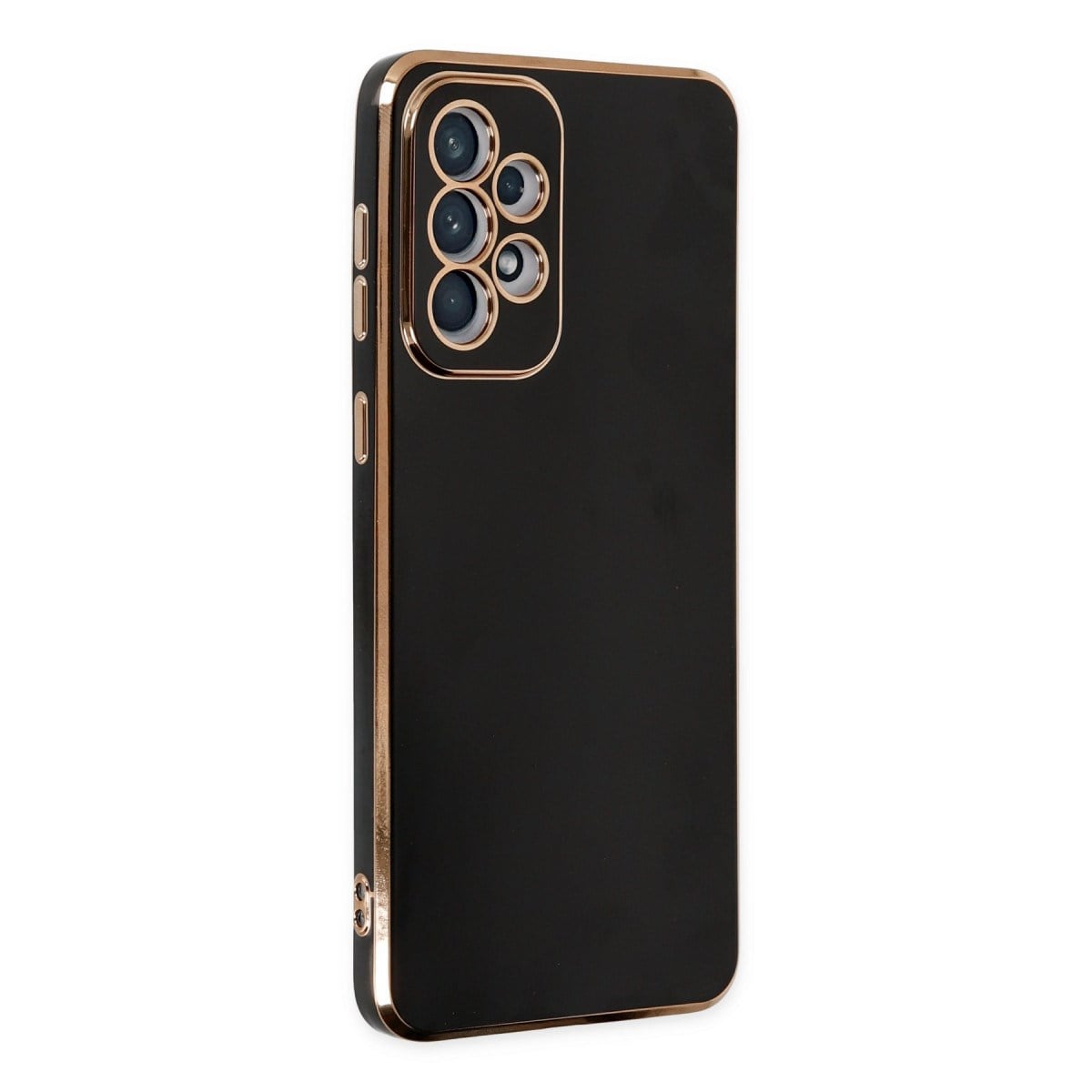Galaxy A73 5G Kılıf Volet Silikon - Siyah
