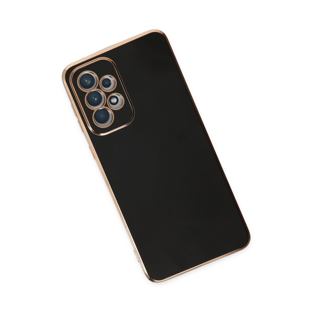 Galaxy A73 5G Kılıf Volet Silikon - Siyah