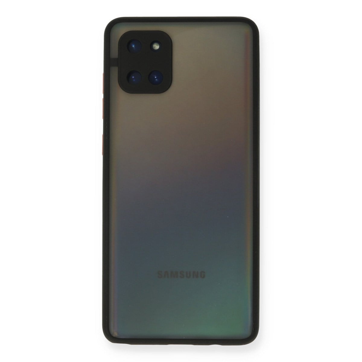 Galaxy A81 / Note 10 Lite Kılıf Montreal Silikon Kapak - Siyah