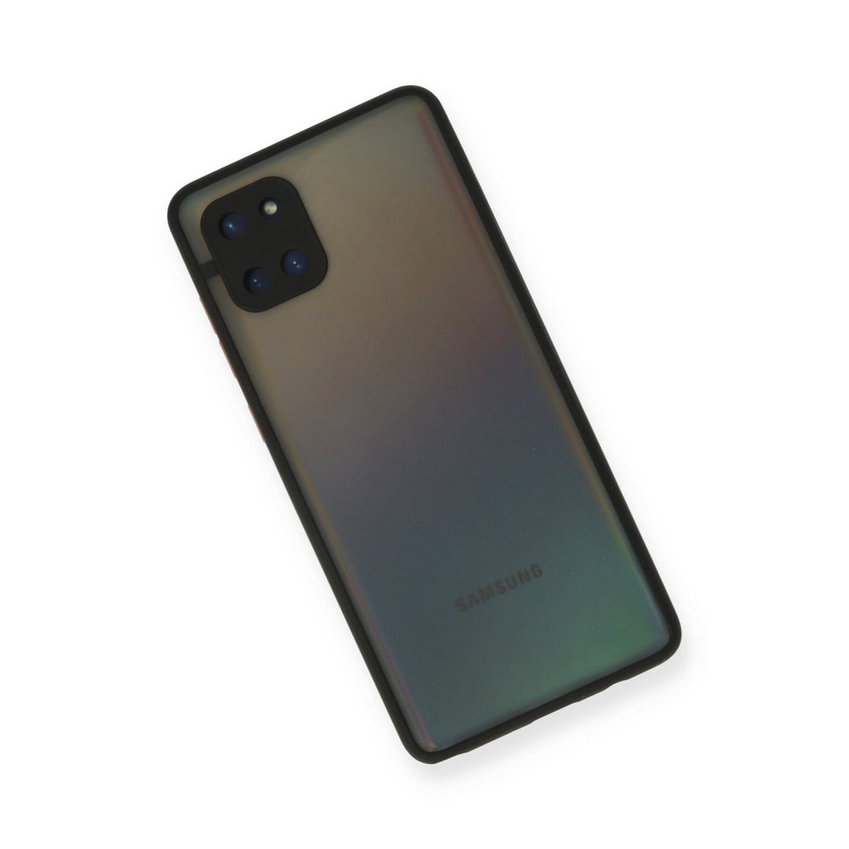 Galaxy A81 / Note 10 Lite Kılıf Montreal Silikon Kapak - Siyah