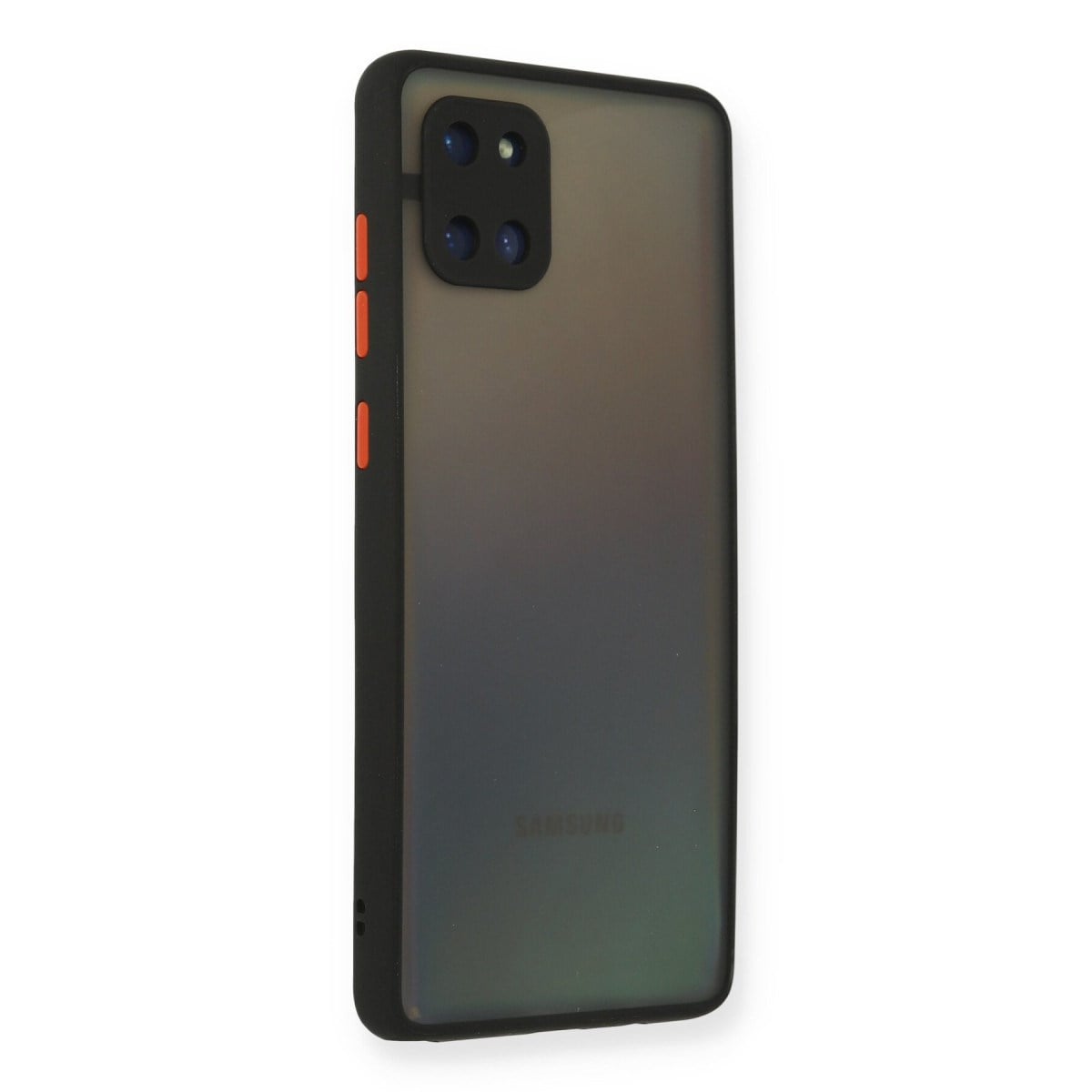 Galaxy A81 / Note 10 Lite Kılıf Montreal Silikon Kapak - Siyah