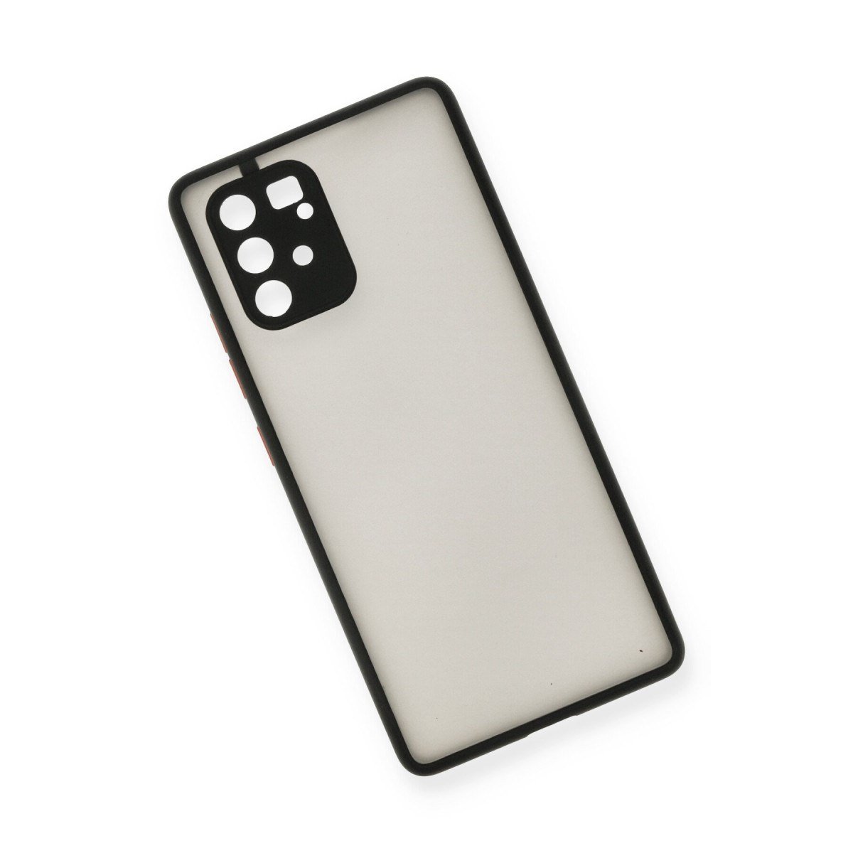 Galaxy A91 / S10 Lite Kılıf Montreal Silikon Kapak - Siyah