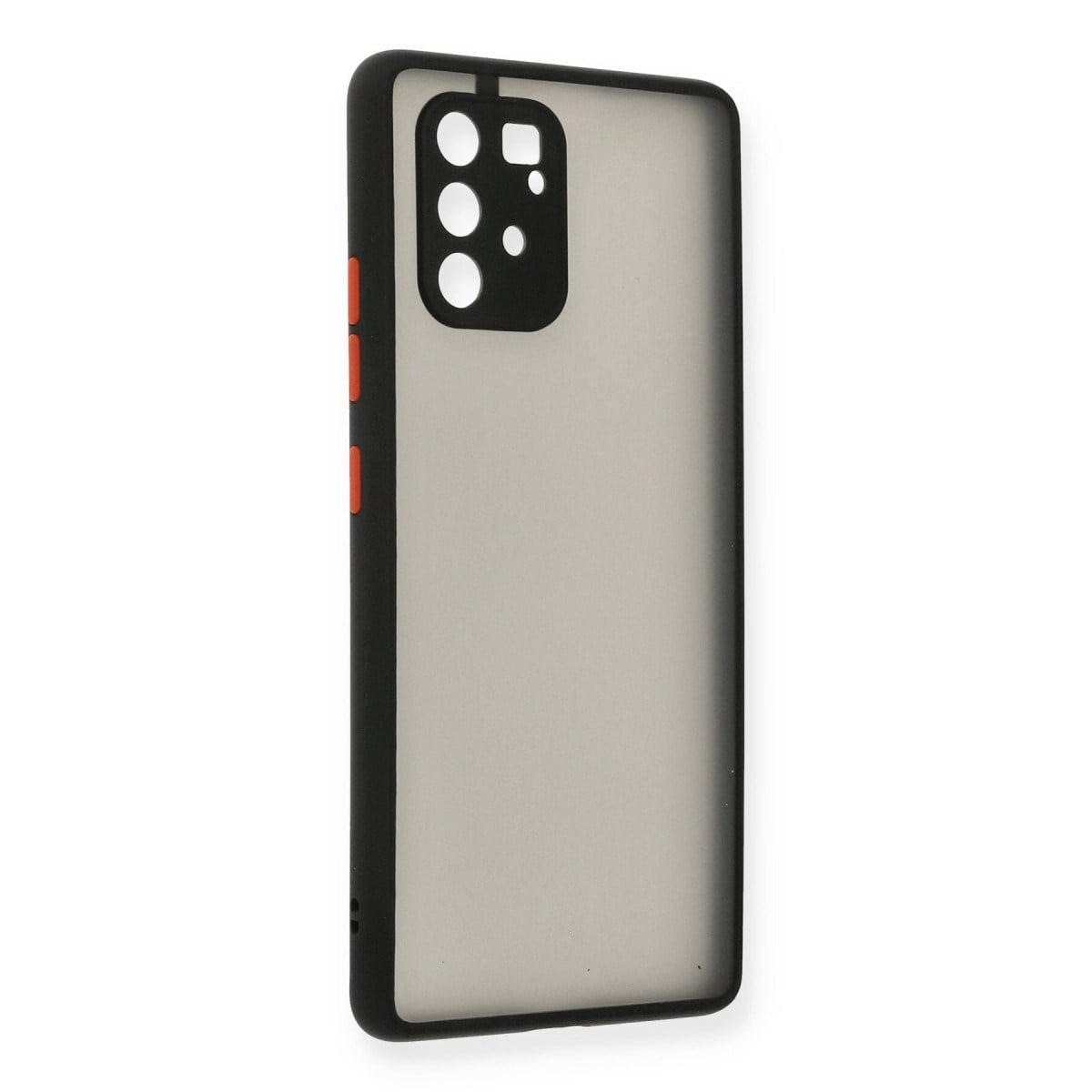 Galaxy A91 / S10 Lite Kılıf Montreal Silikon Kapak - Siyah