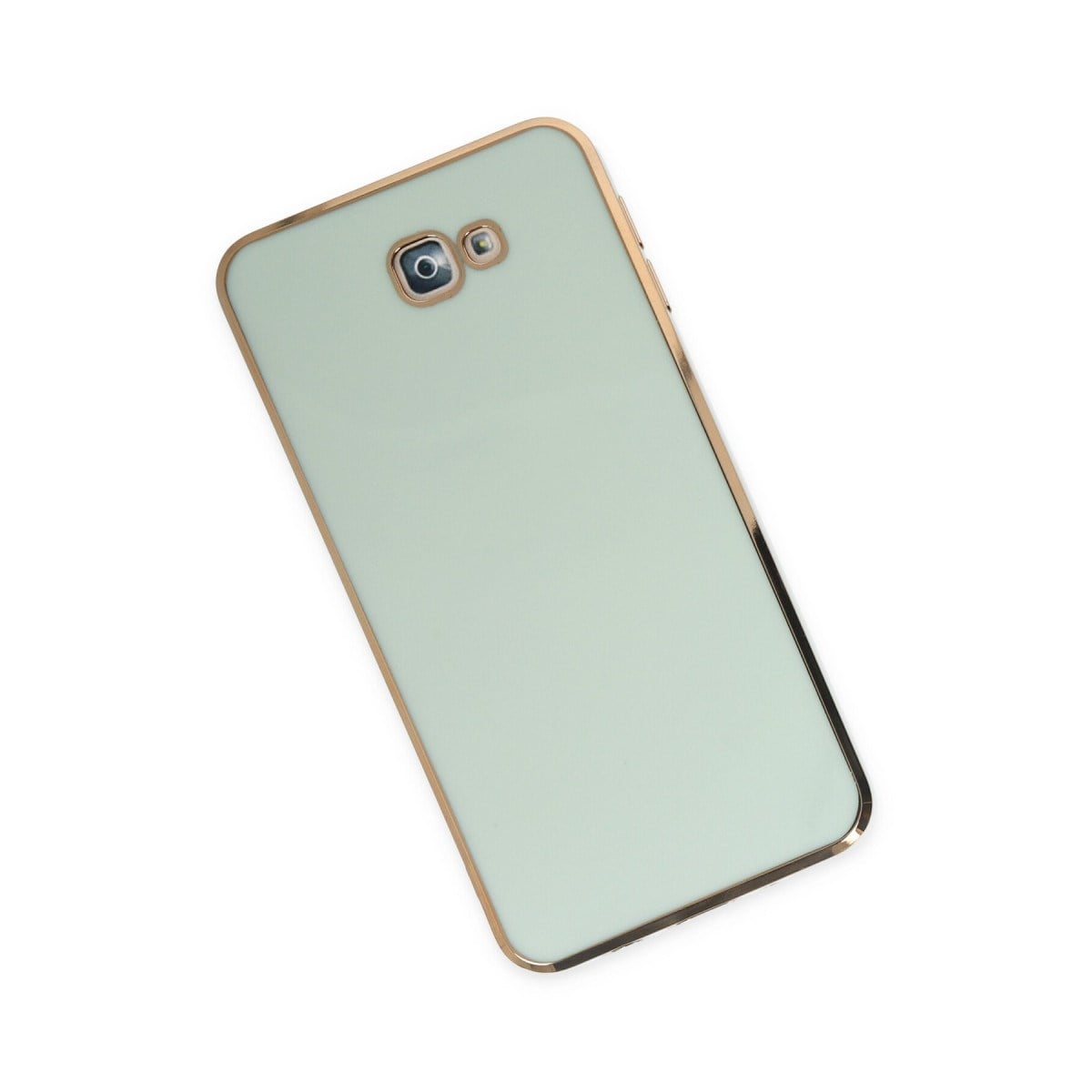 Galaxy J7 Prime Kılıf Volet Silikon - Açık Yeşil