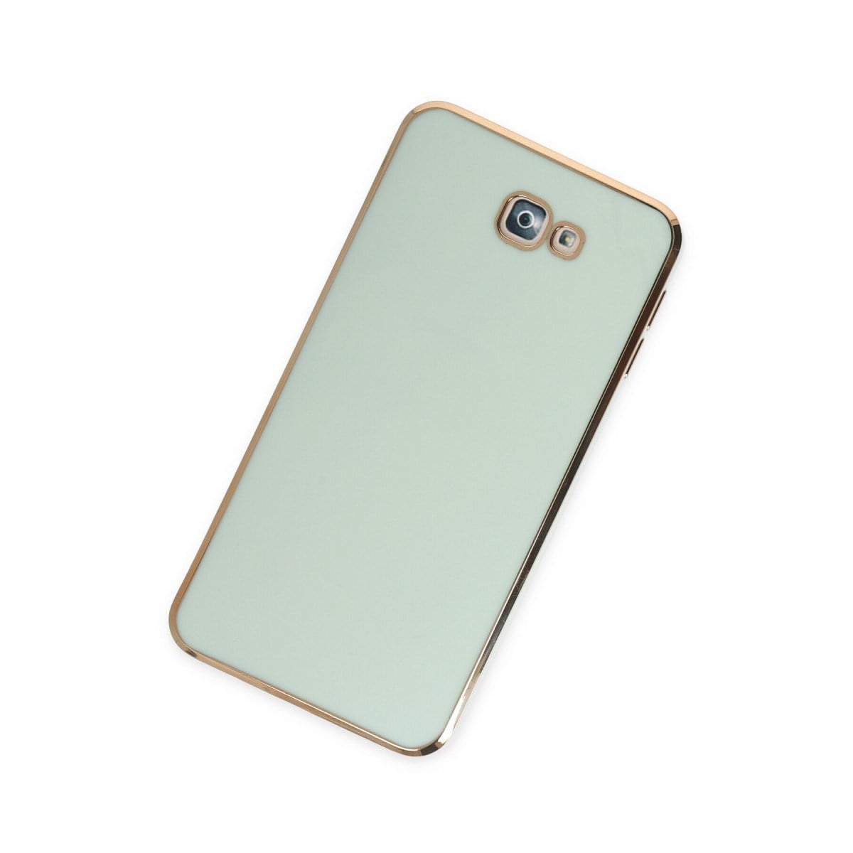 Galaxy J7 Prime Kılıf Volet Silikon - Açık Yeşil