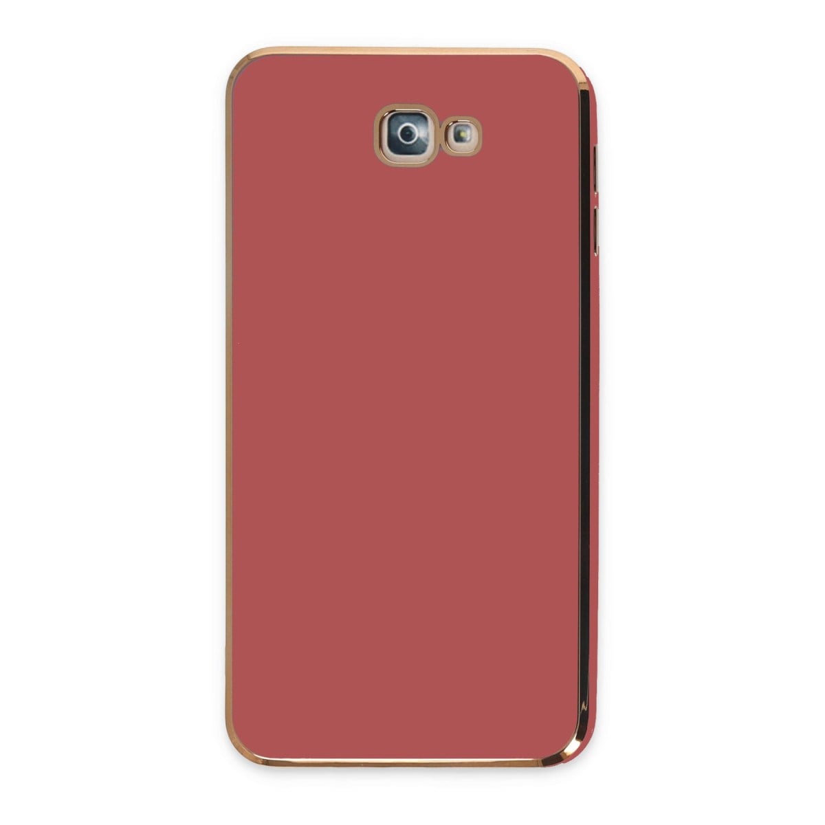 Galaxy J7 Prime Kılıf Volet Silikon - Kırmızı
