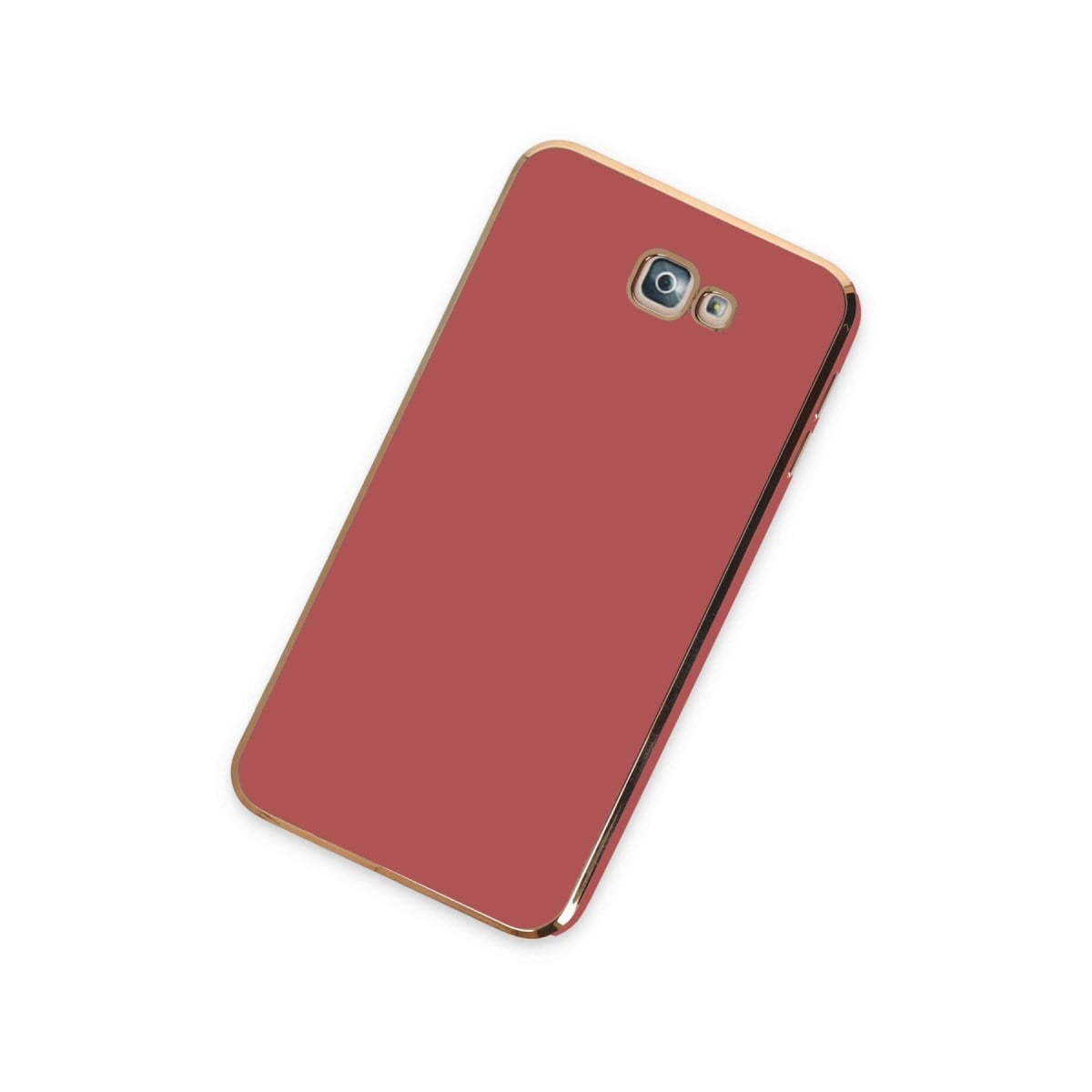 Galaxy J7 Prime Kılıf Volet Silikon - Kırmızı