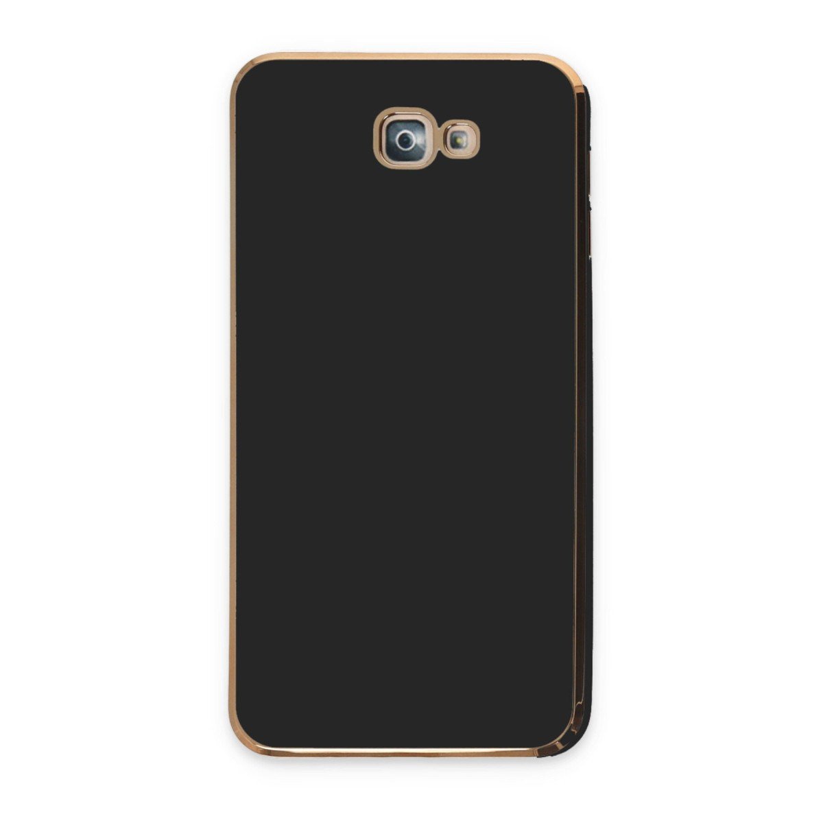 Galaxy J7 Prime Kılıf Volet Silikon - Siyah