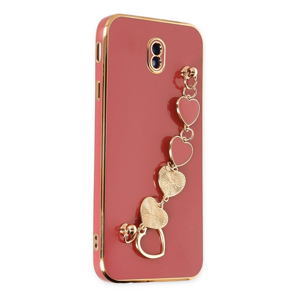 Galaxy J7 Pro / J730 Kılıf Esila Silikon - Kırmızı