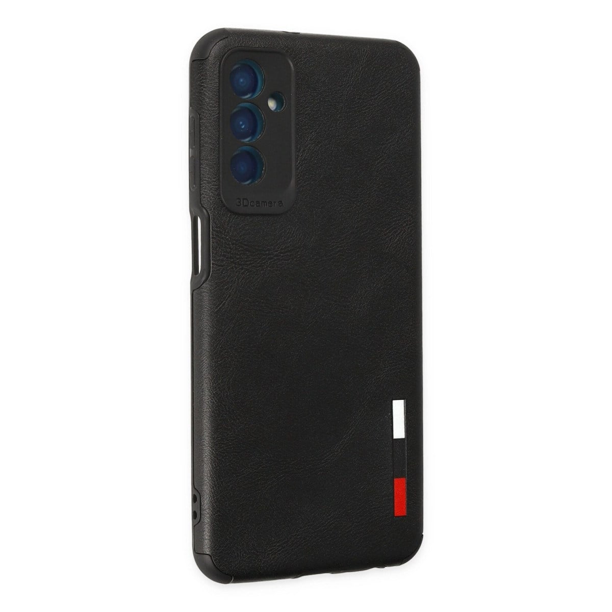 Galaxy M13 Kılıf Loop Deri Silikon - Siyah