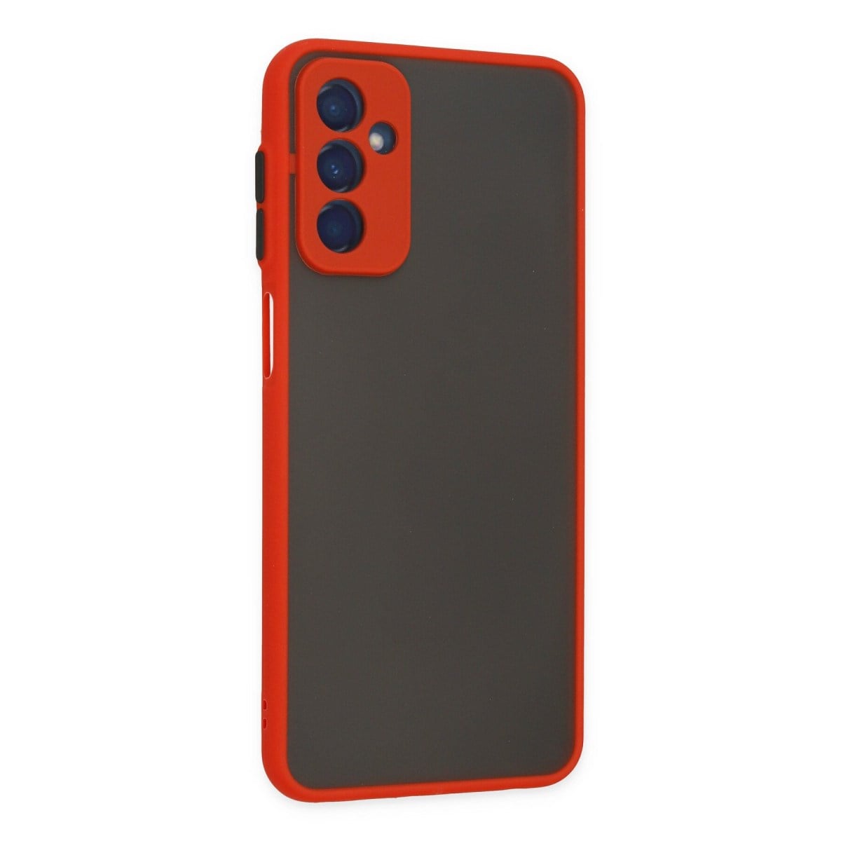 Galaxy M13 Kılıf Montreal Silikon Kapak - Kırmızı