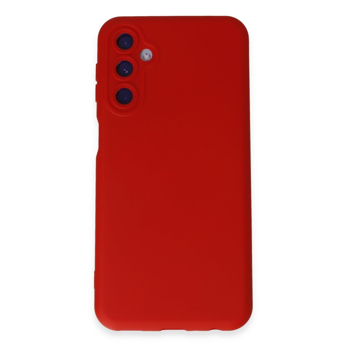 Galaxy M14 5G Kılıf Nano içi Kadife Silikon - Kırmızı