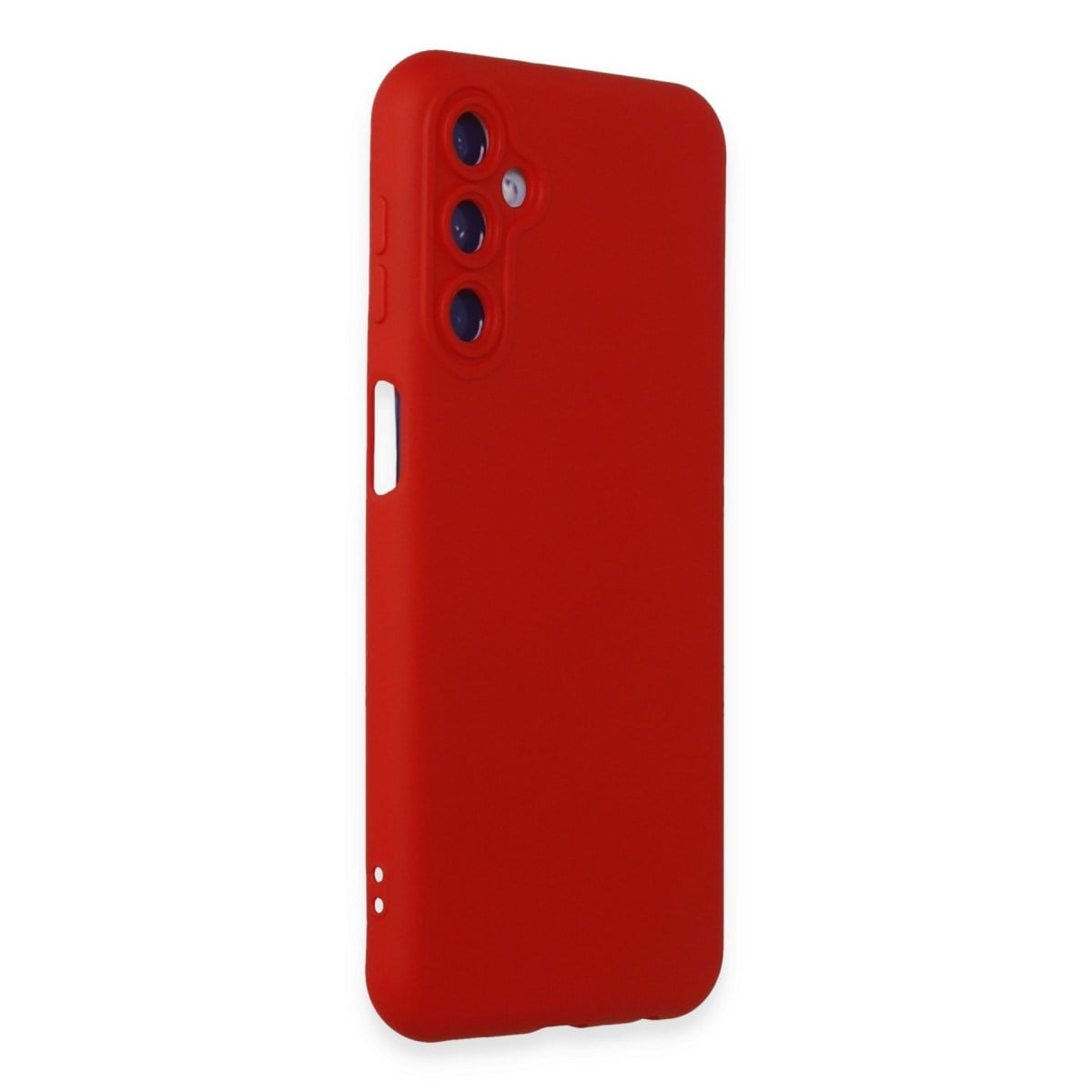 Galaxy M14 5G Kılıf Nano içi Kadife Silikon - Kırmızı