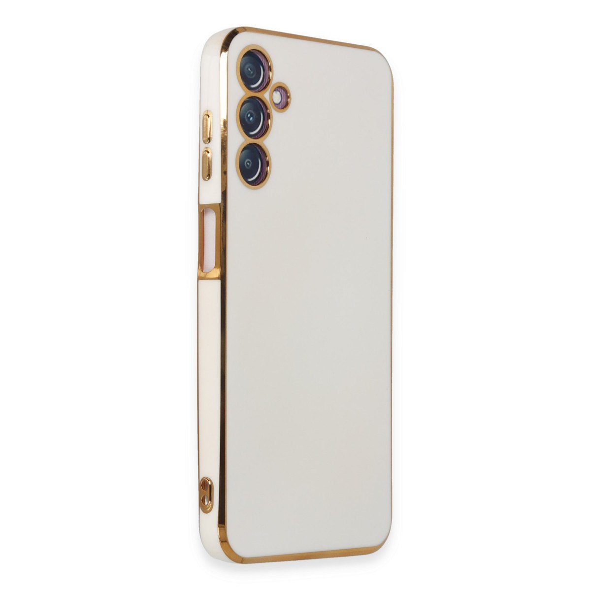 Galaxy M14 5G Kılıf Volet Silikon - Beyaz