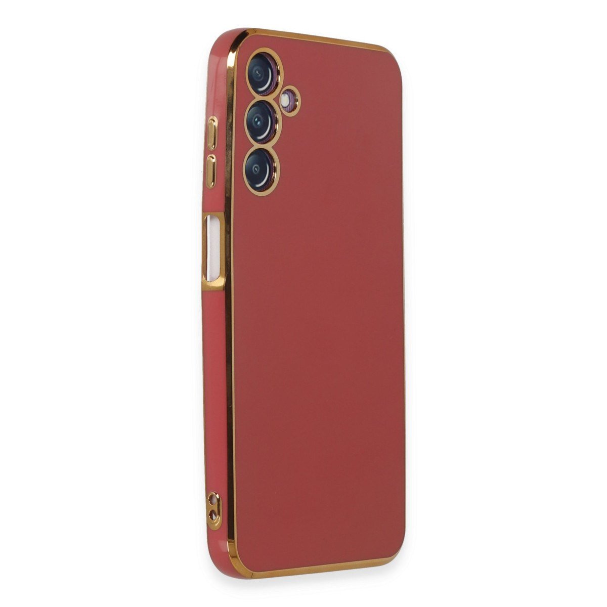 Galaxy M14 5G Kılıf Volet Silikon - Kırmızı