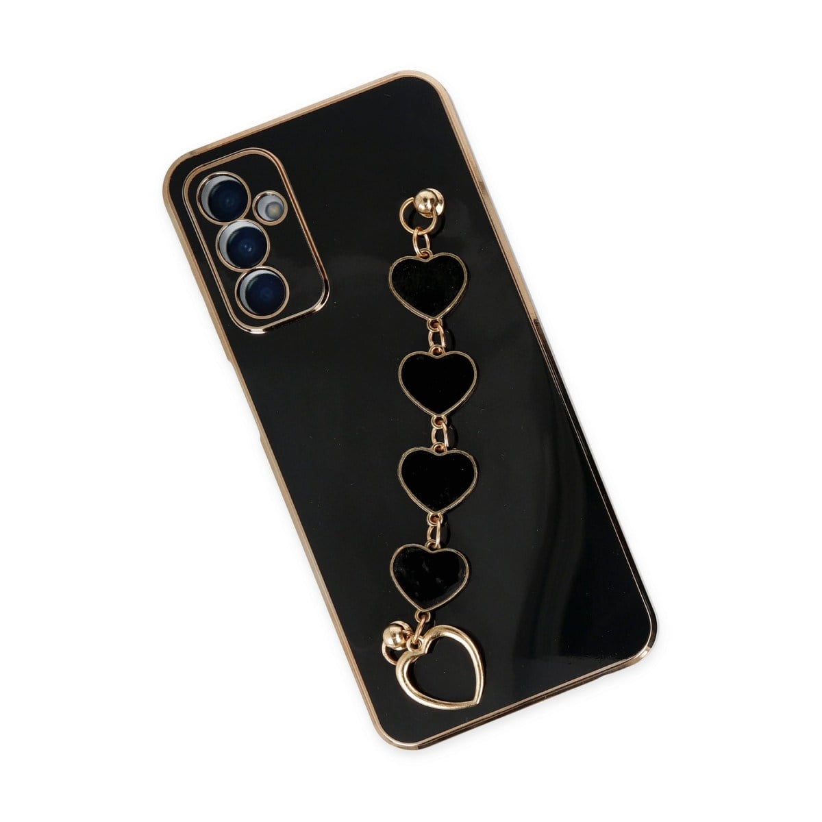 Galaxy M23 Kılıf Esila Silikon - Siyah