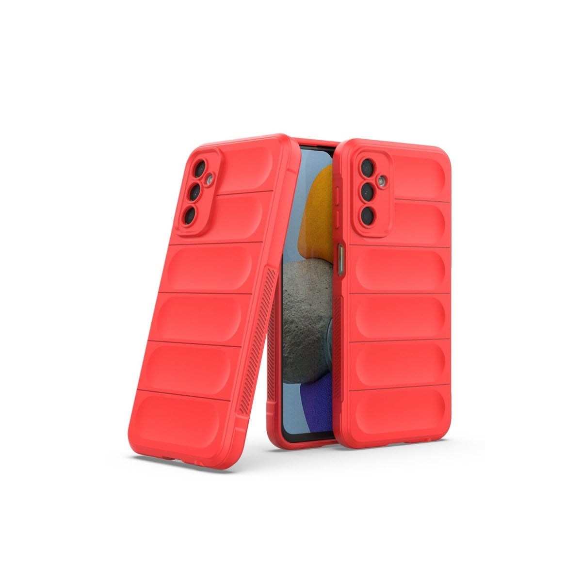 Galaxy M23 Kılıf Optimum Silikon - Kırmızı
