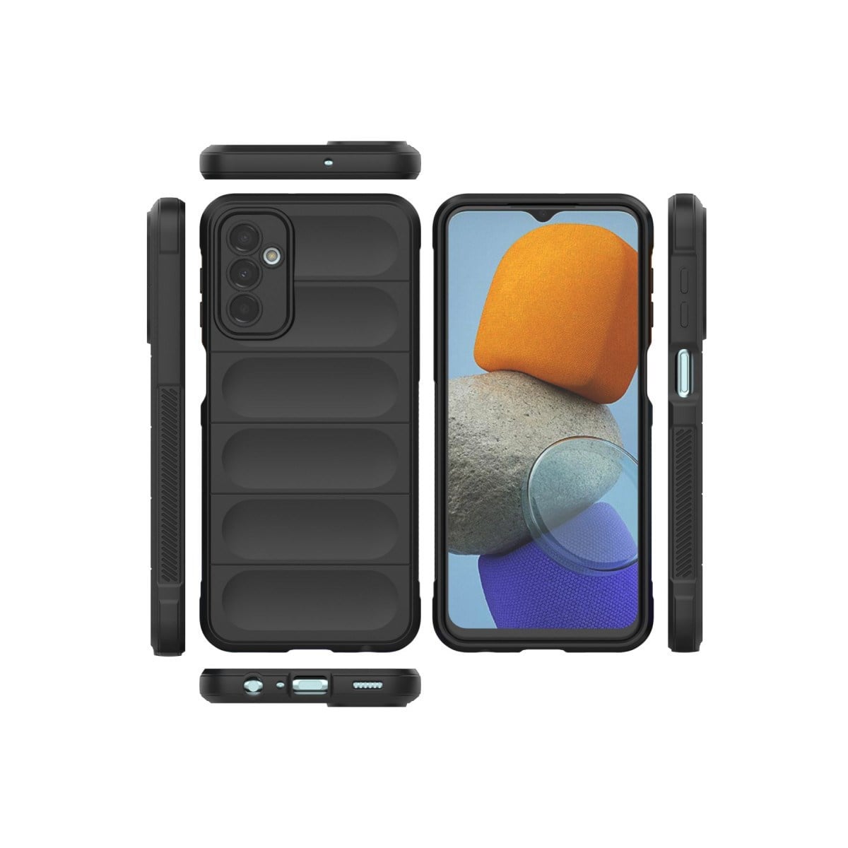 Galaxy M23 Kılıf Optimum Silikon - Siyah