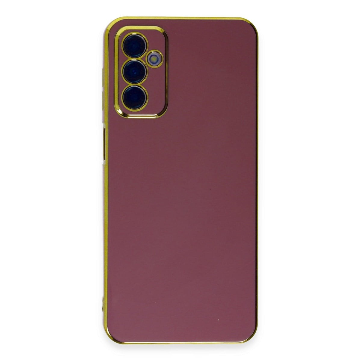 Galaxy M23 Kılıf Volet Silikon - Kırmızı