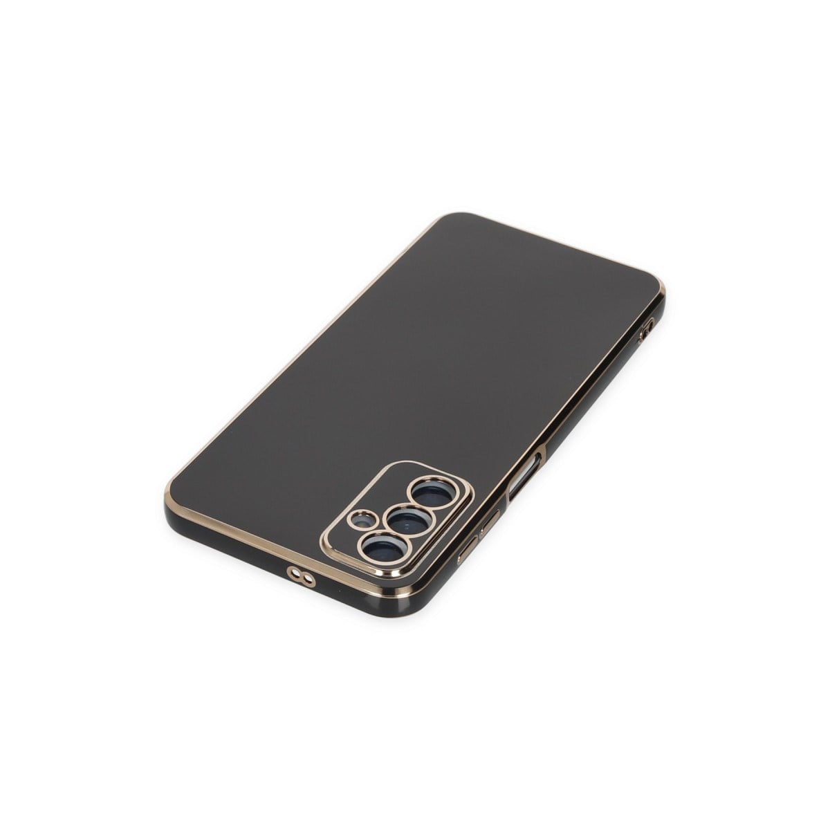 Galaxy M23 Kılıf Volet Silikon - Siyah