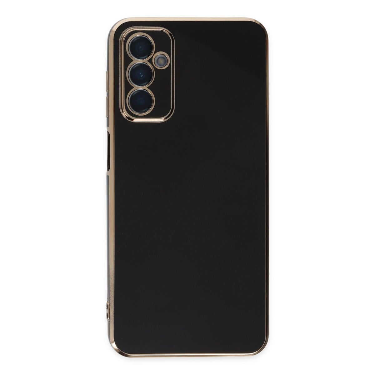 Galaxy M23 Kılıf Volet Silikon - Siyah