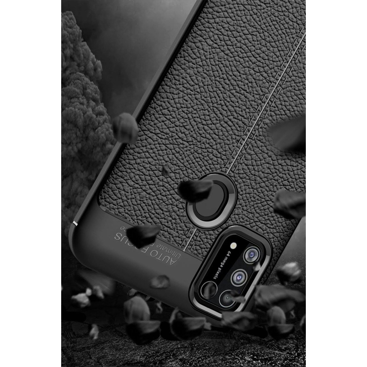 Galaxy M31 Kılıf Auto Focus Kapak - Kırmızı