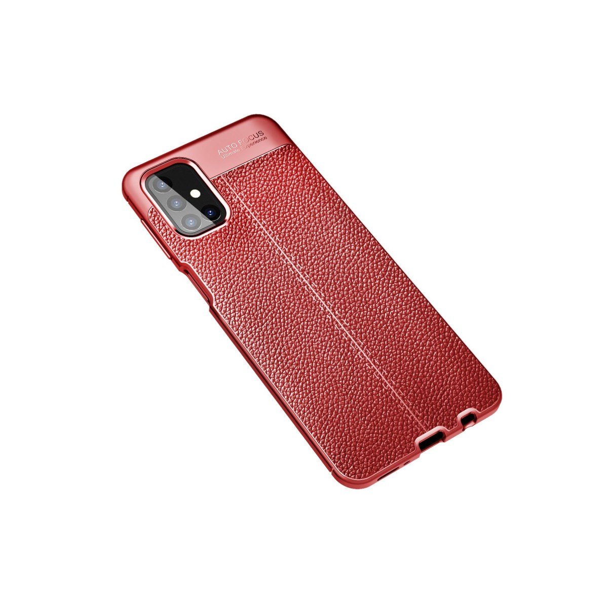Galaxy M31S Kılıf Auto Focus Kapak - Kırmızı