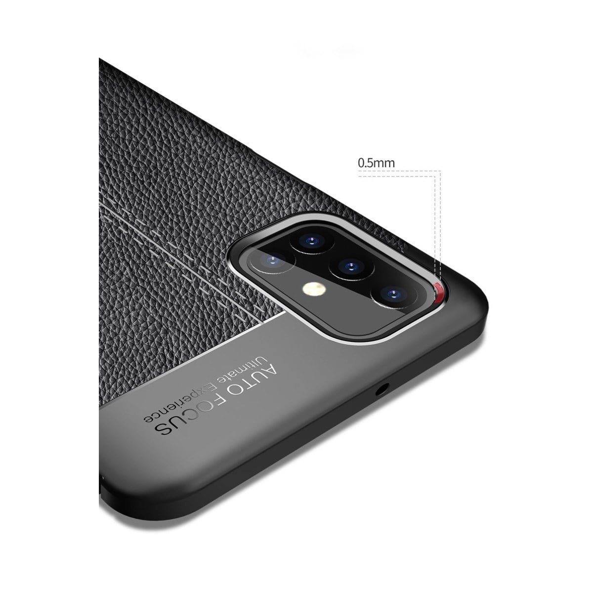 Galaxy M31S Kılıf Auto Focus Kapak - Siyah