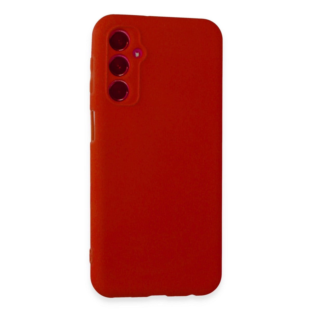Galaxy M34 5G Kılıf First Silikon - Kırmızı