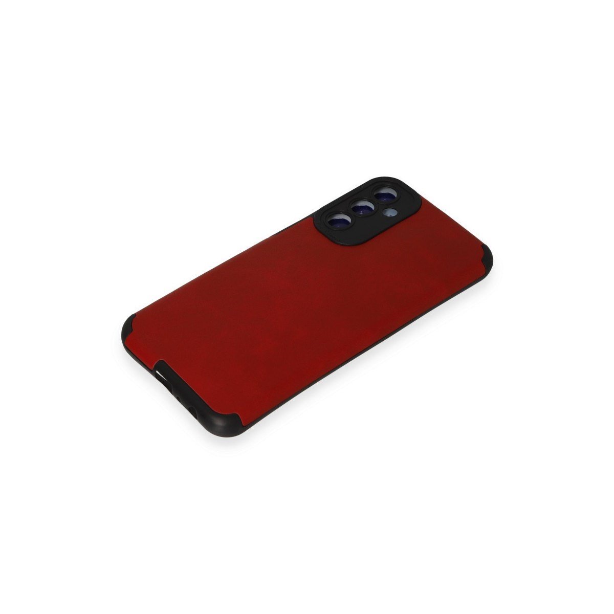 Galaxy M34 5G Kılıf Loop Deri Silikon - Kırmızı