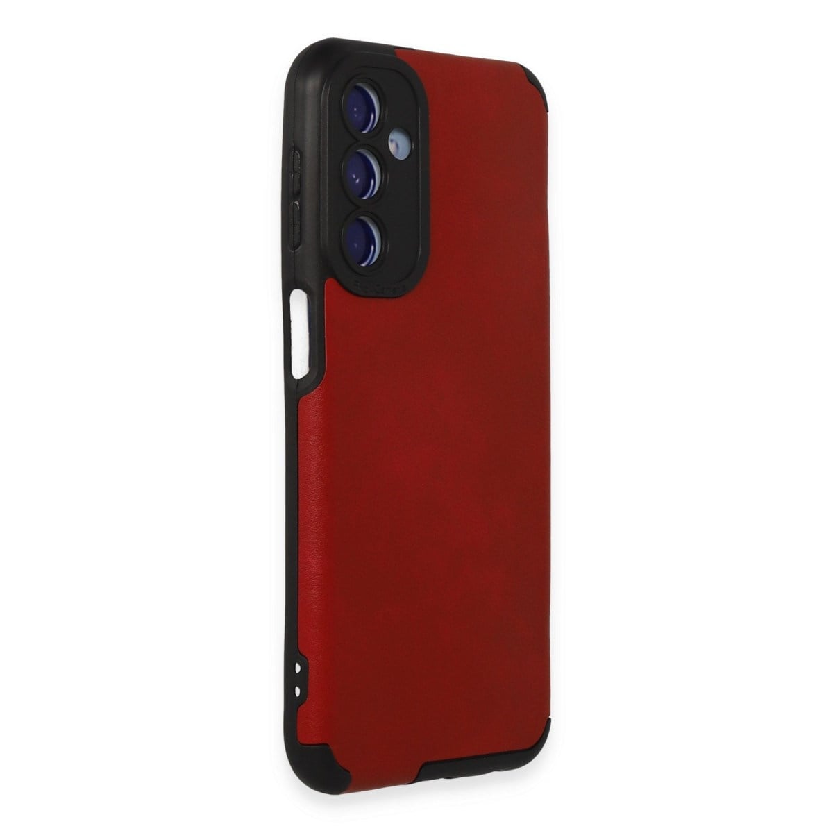 Galaxy M34 5G Kılıf Loop Deri Silikon - Kırmızı