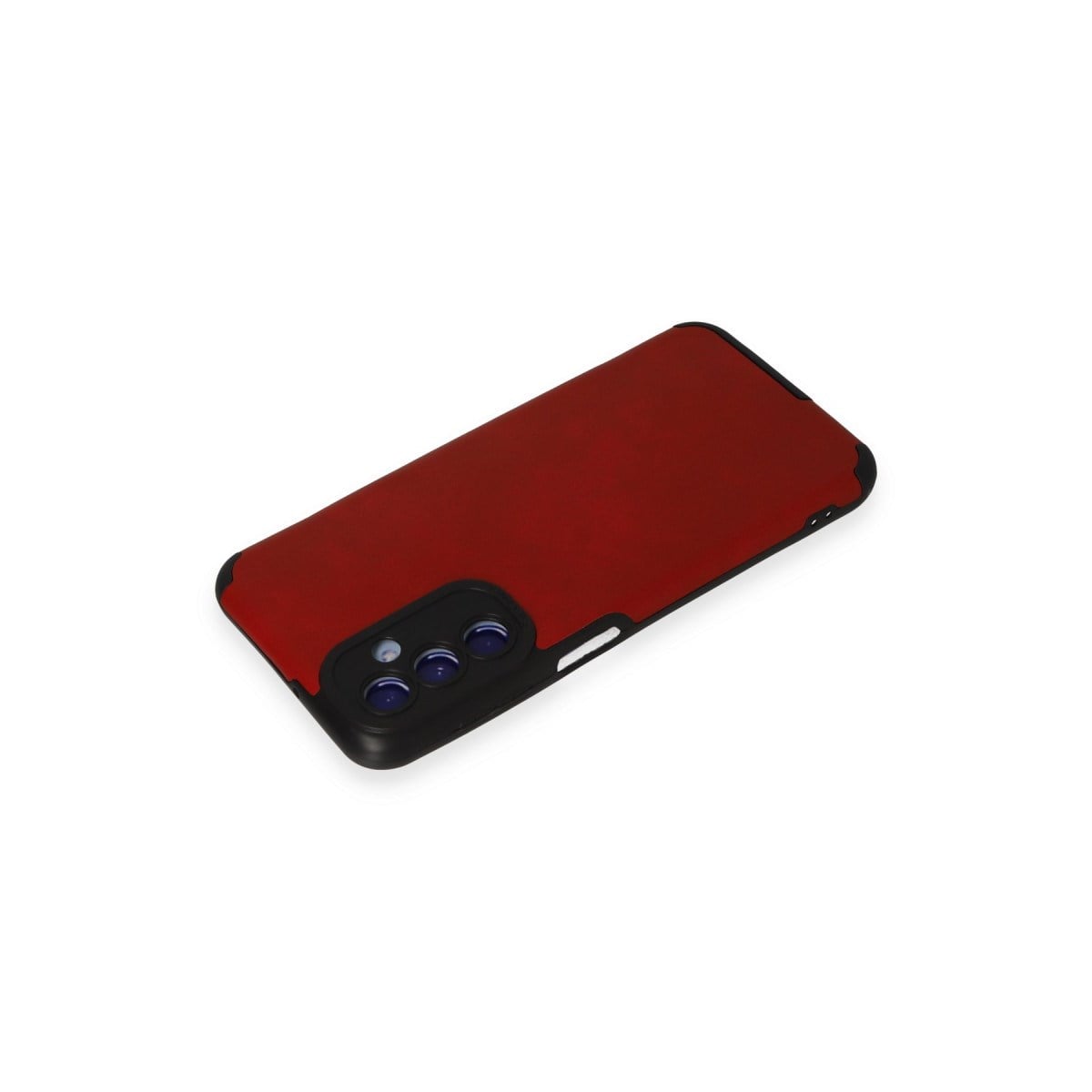 Galaxy M34 5G Kılıf Loop Deri Silikon - Kırmızı