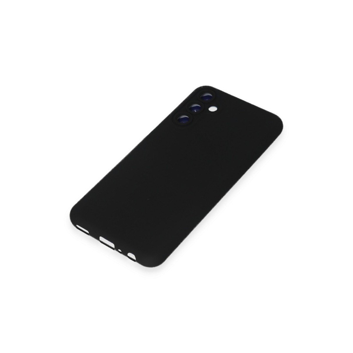 Galaxy M34 5G Kılıf Nano içi Kadife Silikon - Siyah