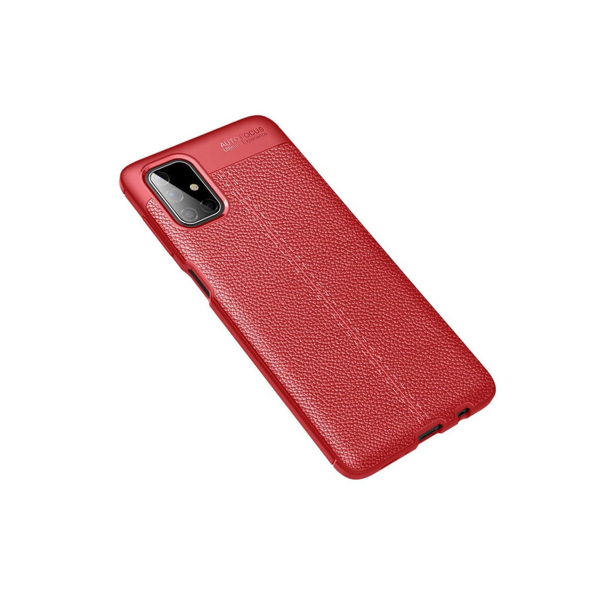 Galaxy M51 Kılıf Auto Focus Kapak - Kırmızı