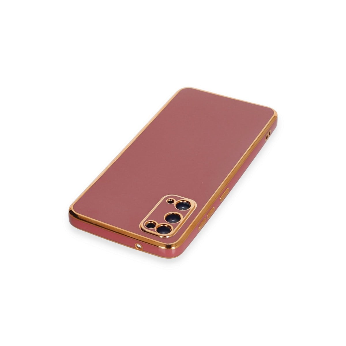 Galaxy S20 Kılıf Volet Silikon - Kırmızı