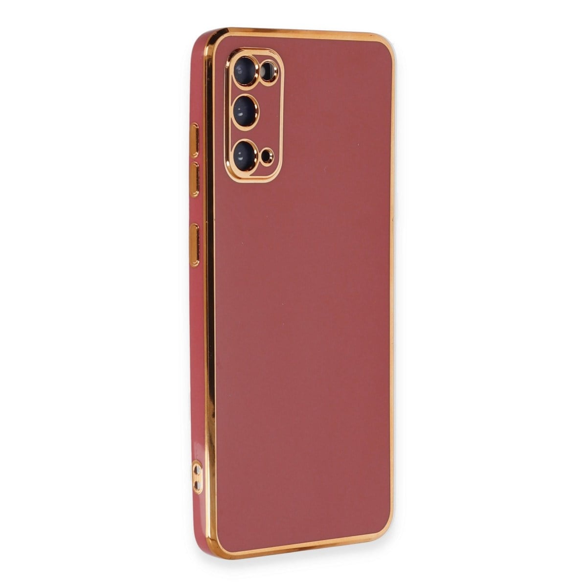 Galaxy S20 Kılıf Volet Silikon - Kırmızı