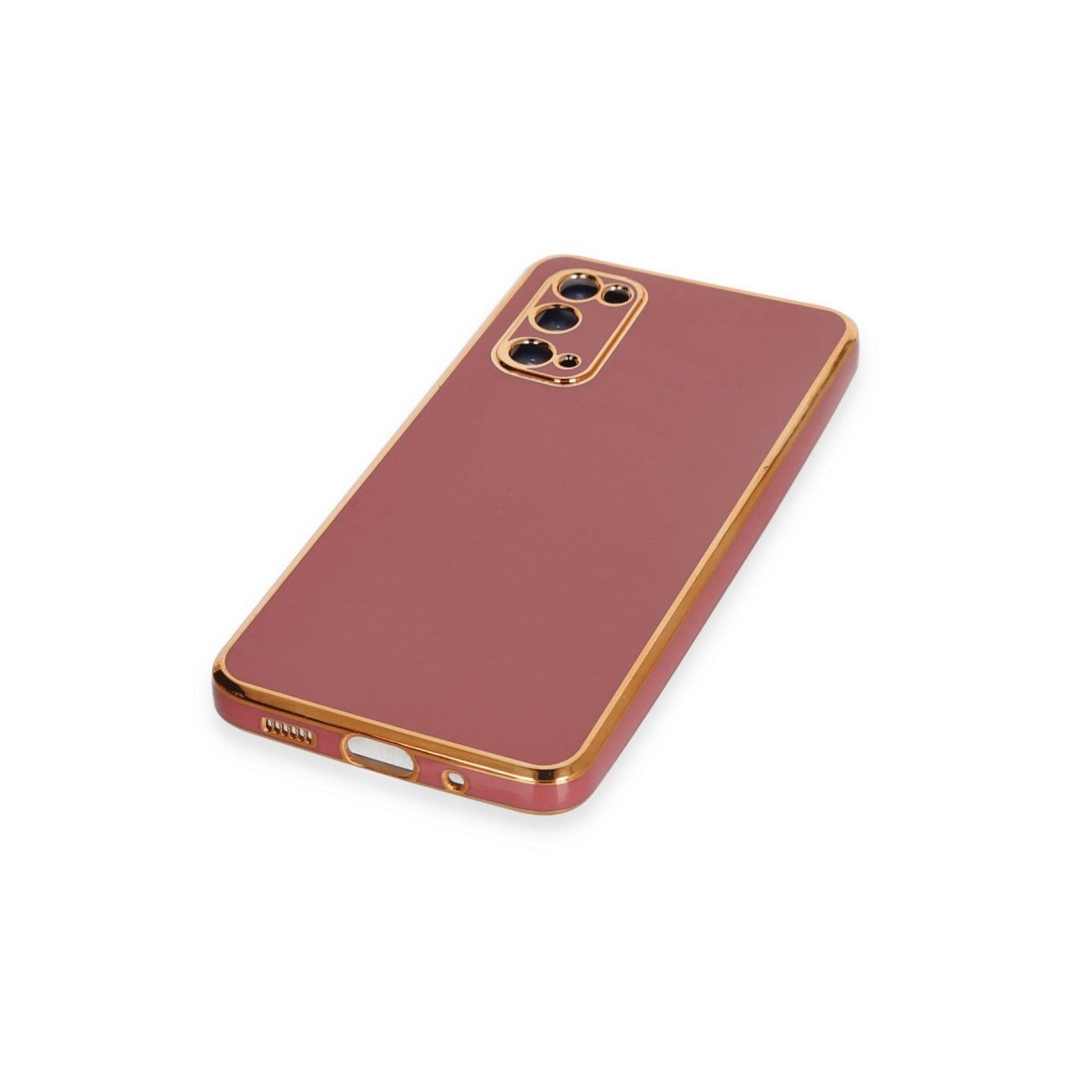 Galaxy S20 Kılıf Volet Silikon - Kırmızı