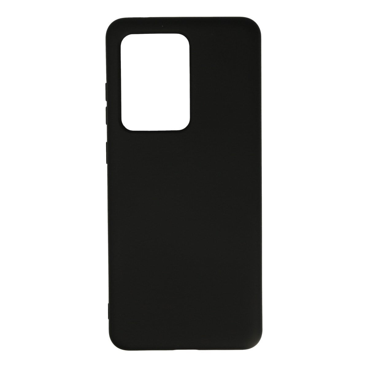 Galaxy S20 Ultra Kılıf Nano içi Kadife Silikon - Siyah