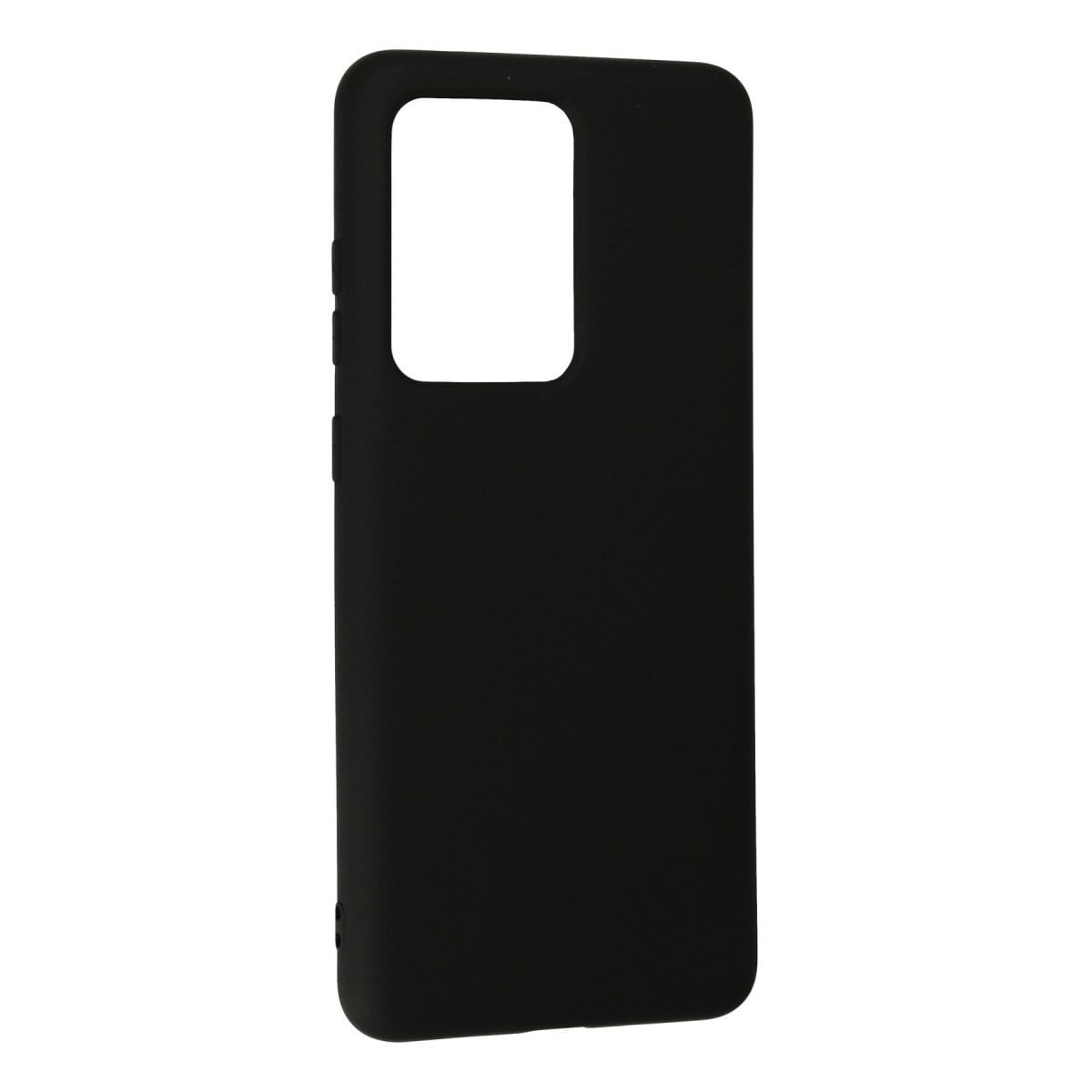 Galaxy S20 Ultra Kılıf Nano içi Kadife Silikon - Siyah