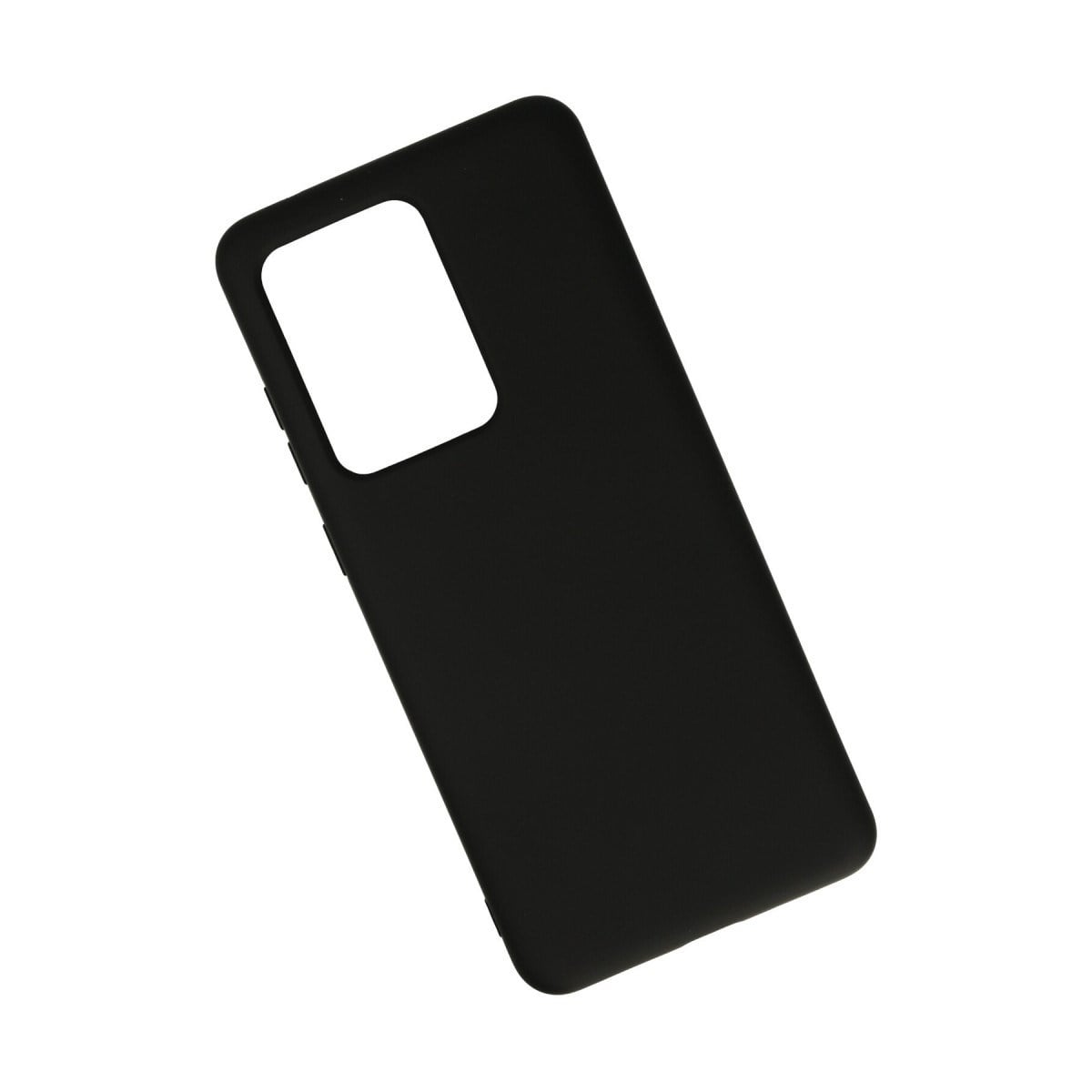 Galaxy S20 Ultra Kılıf Nano içi Kadife Silikon - Siyah