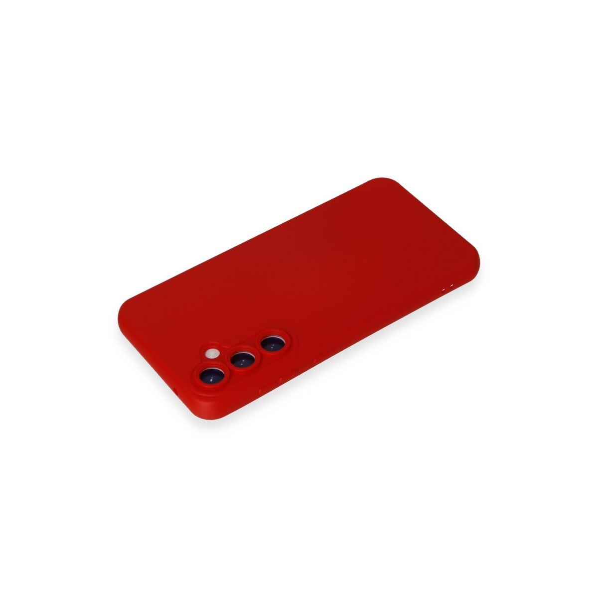 Galaxy S23 FE Kılıf Nano içi Kadife Silikon - Kırmızı