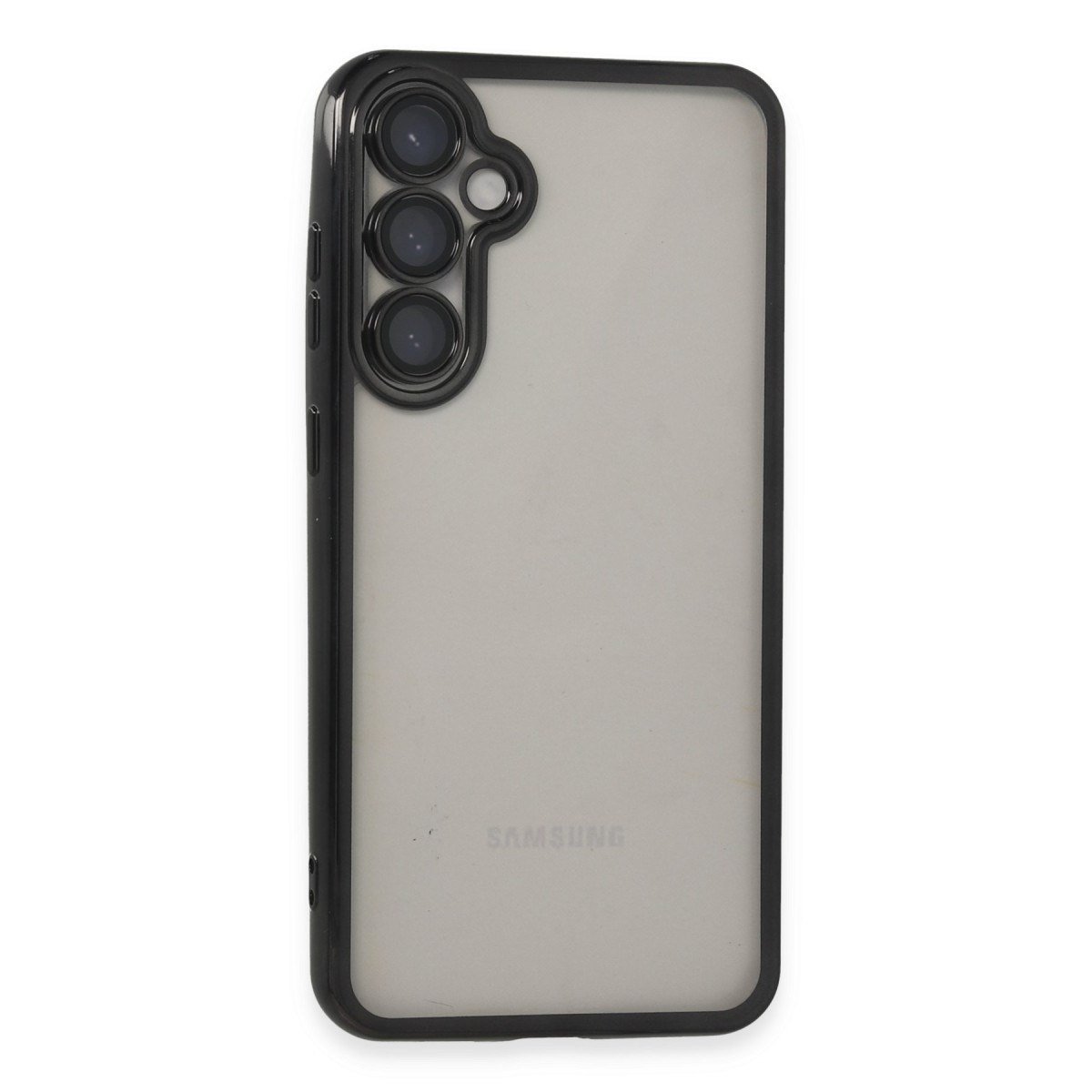 Galaxy S23 FE Kılıf Razer Lensli Silikon - Siyah