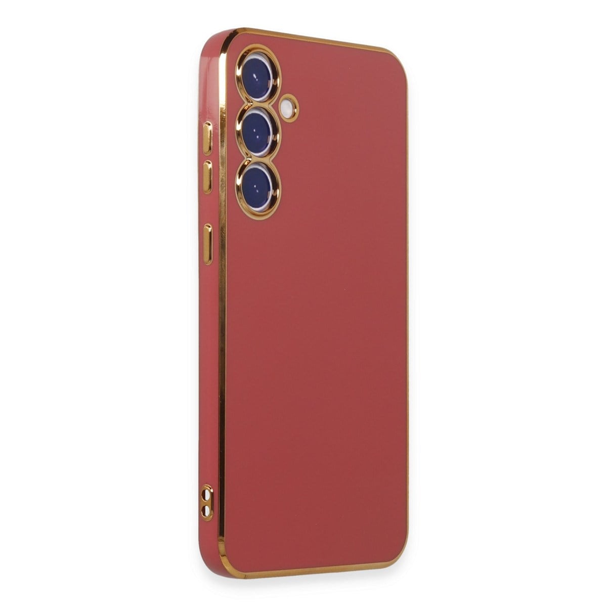 Galaxy S23 FE Kılıf Volet Silikon - Kırmızı