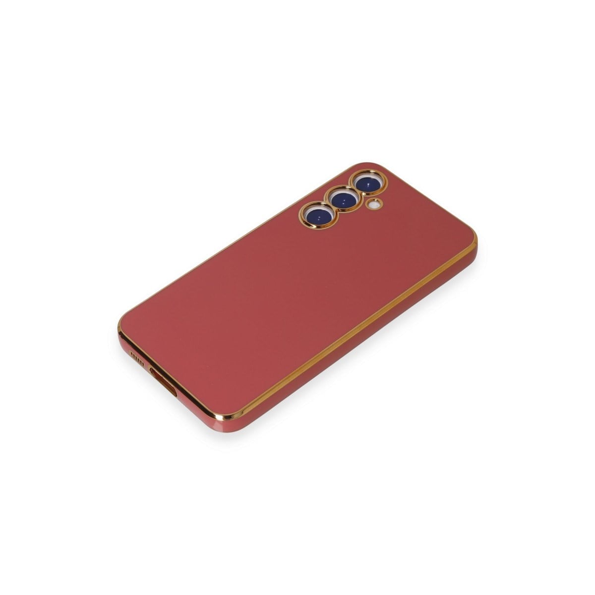 Galaxy S23 FE Kılıf Volet Silikon - Kırmızı